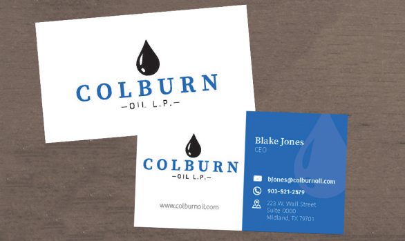 Colburn Oil L.P. Business Cards